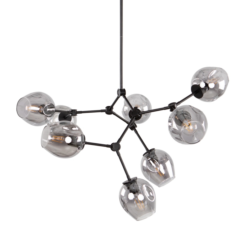 Lampa wisząca Ferral PND-75075-8-BK-SG