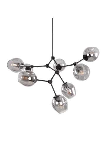 Lampa wisząca Ferral PND-75075-8-BK-SG
