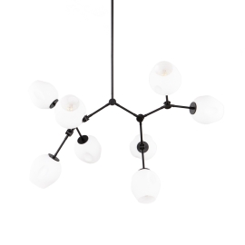Lampa wisząca Ferral PND-75075-8-BK-WG