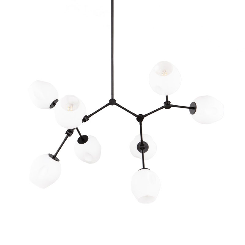 Lampa wisząca Ferral PND-75075-8-BK-WG