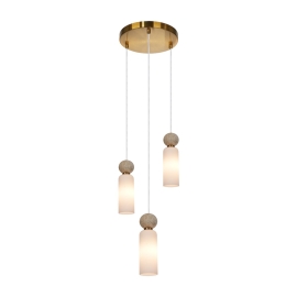 Lampa wisząca Santos PND-95331-3-BRSS