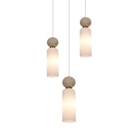 Lampa wisząca Santos PND-95331-3-BRSS