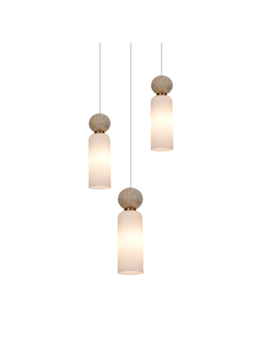 Lampa wisząca Santos PND-95331-3-BRSS