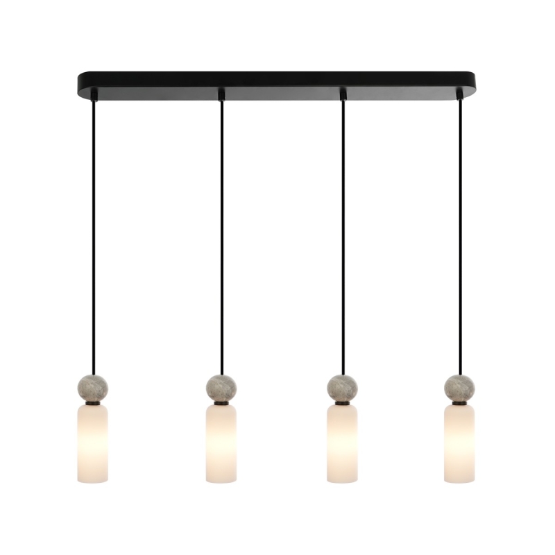 Lampa wisząca Santos PND-95331-4-BK