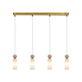 Lampa wisząca Santos PND-95331-4-BRSS