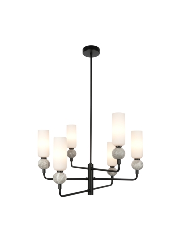 Lampa wisząca Santos PND-95331-6-BK