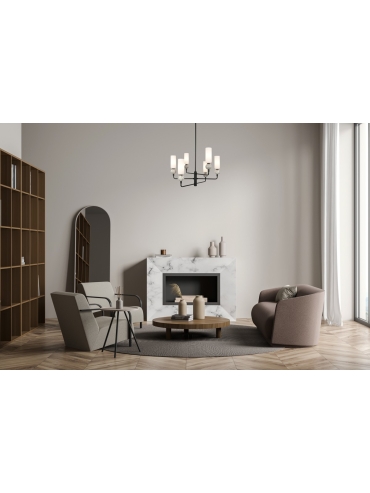 Lampa wisząca Santos PND-95331-6-BK