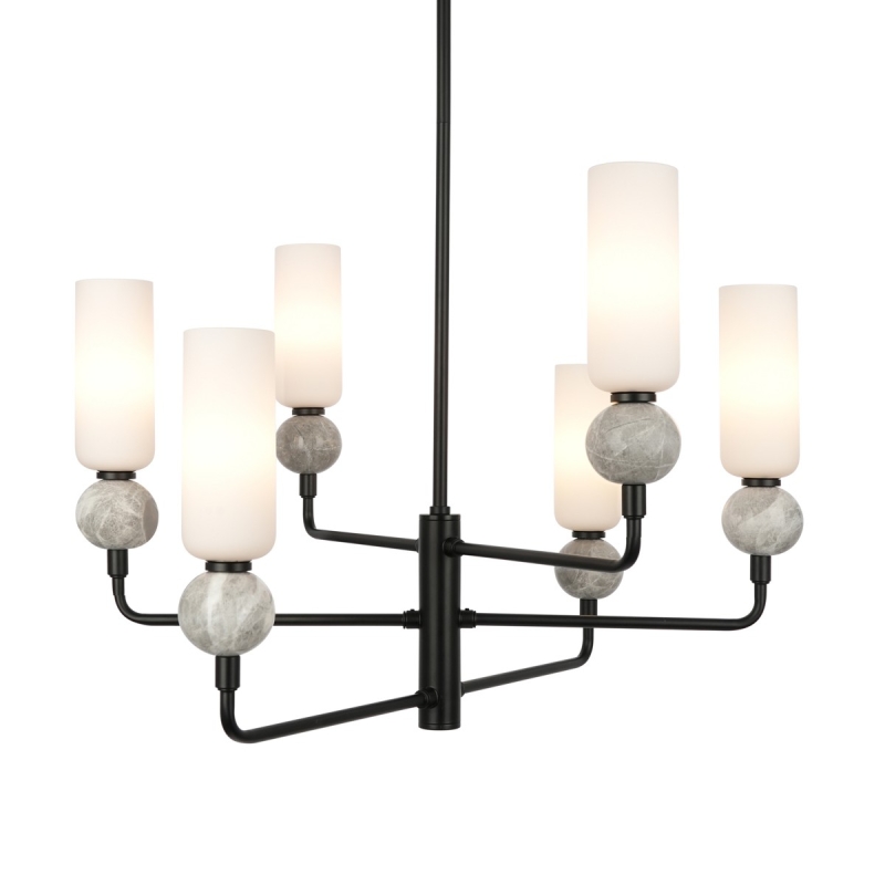 Lampa wisząca Santos PND-95331-6-BK