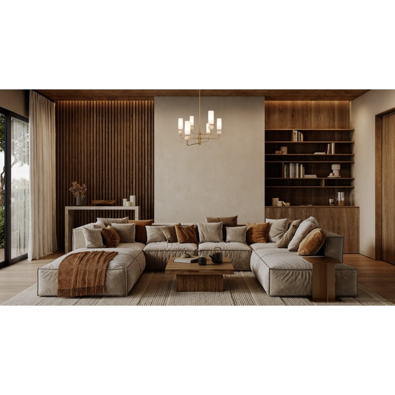 Lampa wisząca Santos PND-95331-6-BRSS