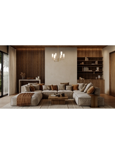 Lampa wisząca Santos PND-95331-6-BRSS
