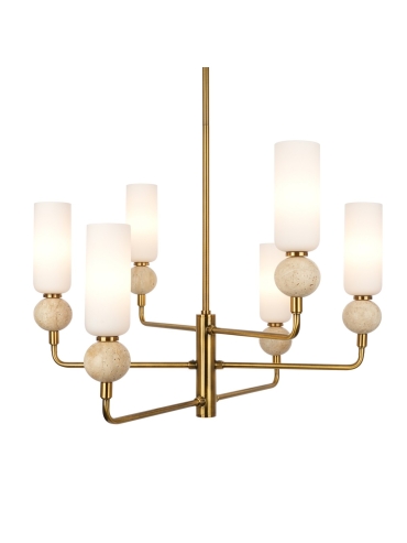 Lampa wisząca Santos PND-95331-6-BRSS