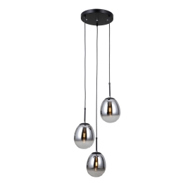 Lampa wisząca Meolo PND-40825-3-BK
