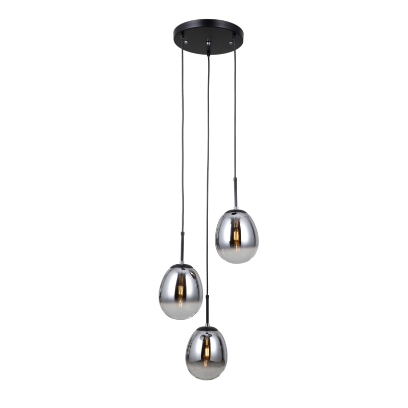 Lampa wisząca Meolo PND-40825-3-BK