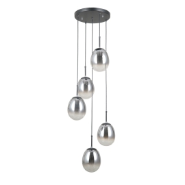 Lampa wisząca Meolo PND-40825-5-BK