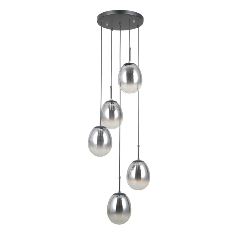 Lampa wisząca Meolo PND-40825-5-BK