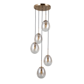 Lampa wisząca Meolo PND-40825-5-GD