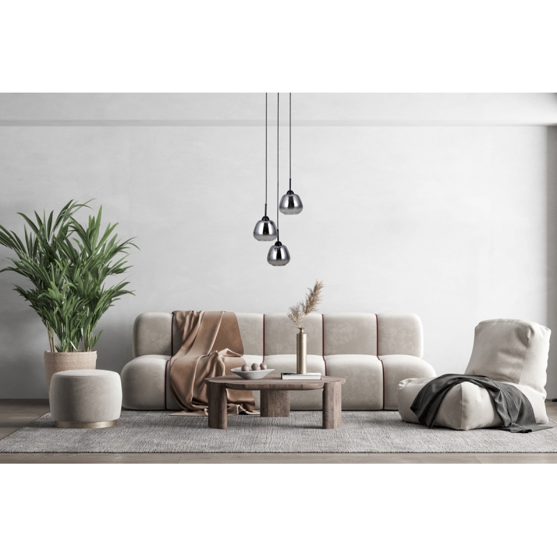 Lampa wisząca Felis PND-40824-3-BK