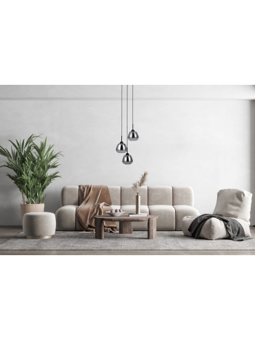 Lampa wisząca Felis PND-40824-3-BK