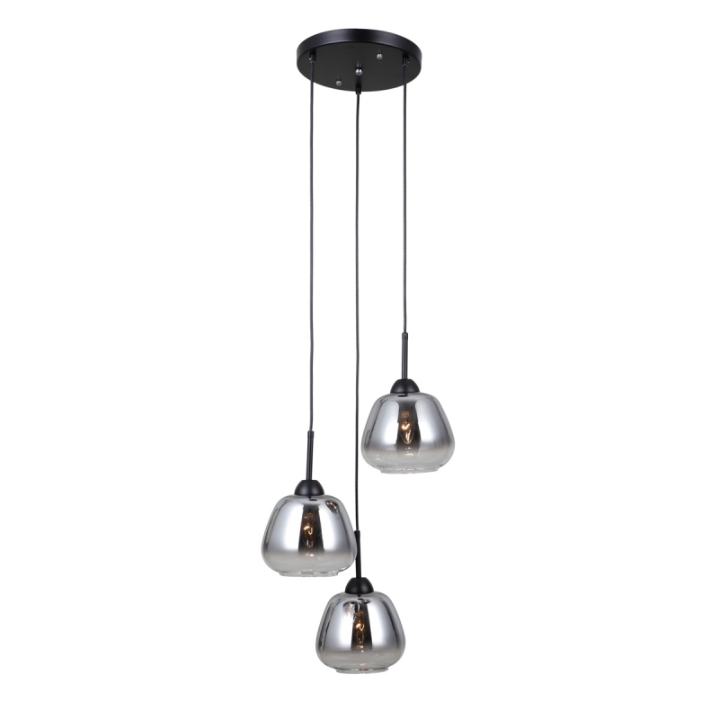 Lampa wisząca Felis PND-40824-3-BK