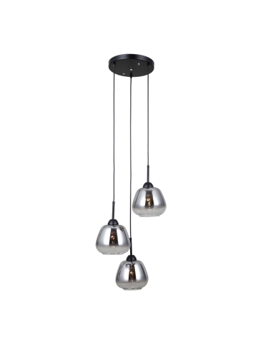 Lampa wisząca Felis PND-40824-3-BK