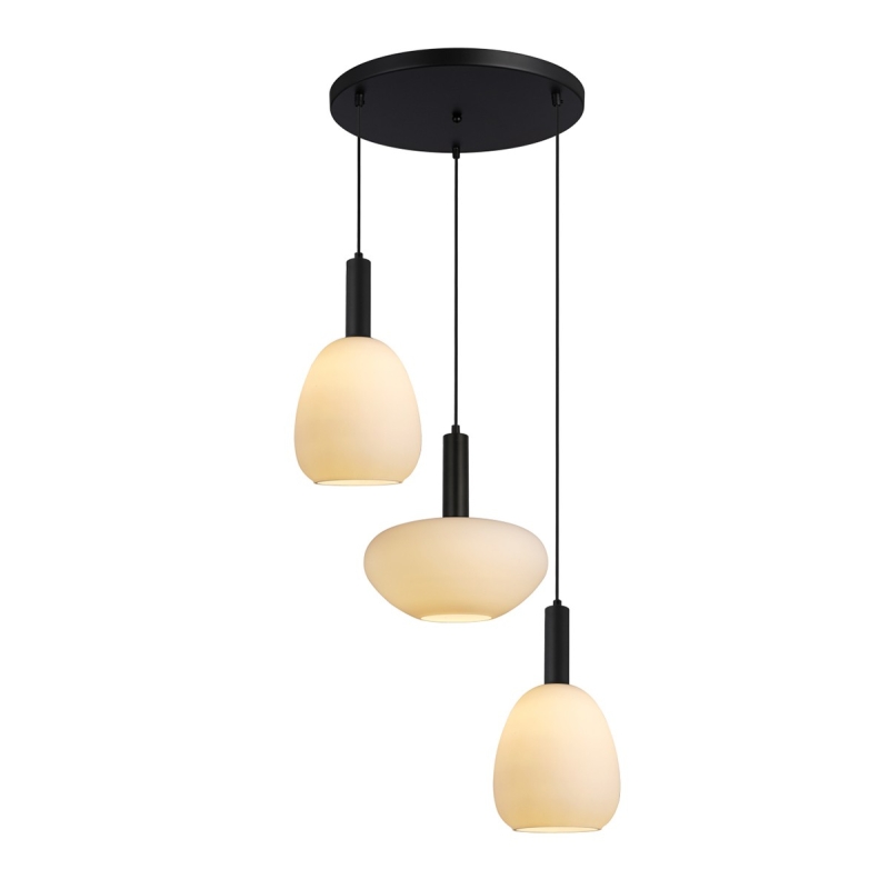 Lampa wisząca Gater PND-23541-3-BK-OP