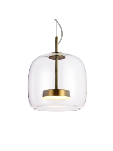 Lampa wisząca Caste PND-17760A-BRSS-CL