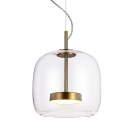 Lampa wisząca Caste PND-17760A-BRSS-CL