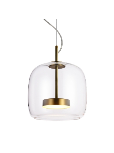 Lampa wisząca Caste PND-17760A-BRSS-CL