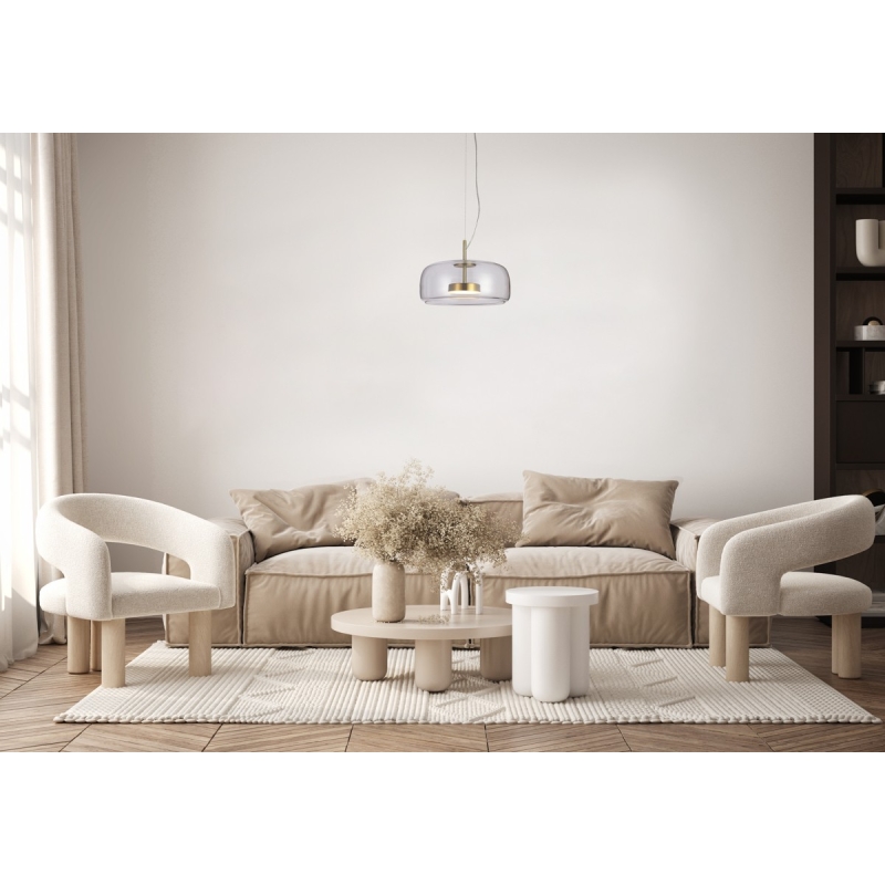 Lampa wisząca Caste PND-17760B-BRSS-CL
