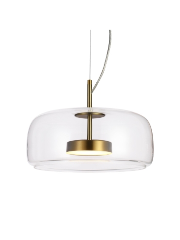 Lampa wisząca Caste PND-17760B-BRSS-CL