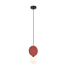Lampa wisząca Andrea PND-59779-1M-RED