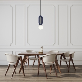 Lampa wisząca Masso PND-59839-1-BLU