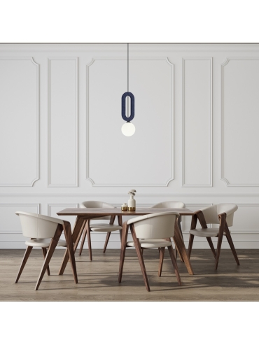 Lampa wisząca Masso PND-59839-1-BLU