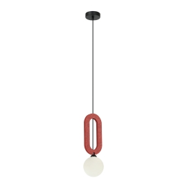 Lampa wisząca Masso PND-59839-1-RED