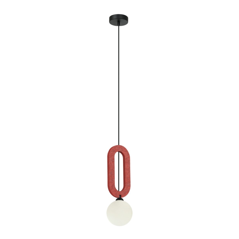 Lampa wisząca Masso PND-59839-1-RED