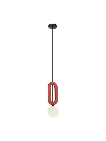 Lampa wisząca Masso PND-59839-1-RED