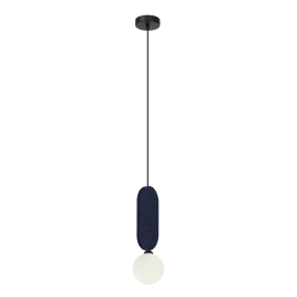 Lampa wisząca Lorenzo PND-59815-1-BLU