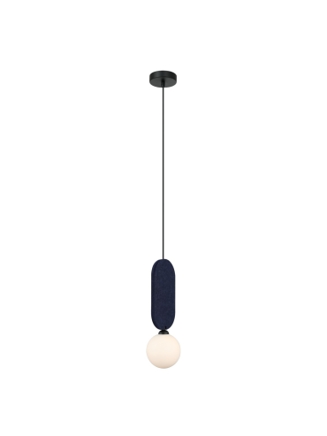 Lampa wisząca Lorenzo PND-59815-1-BLU