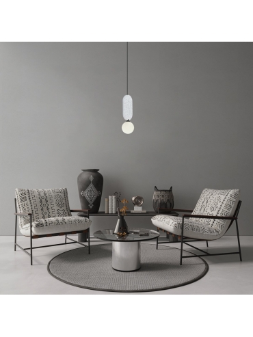 Lampa wisząca Lorenzo PND-59815-1-LGR