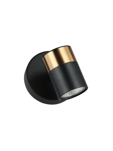 Kinkiet Elice WL-58892-1-BK-BRO