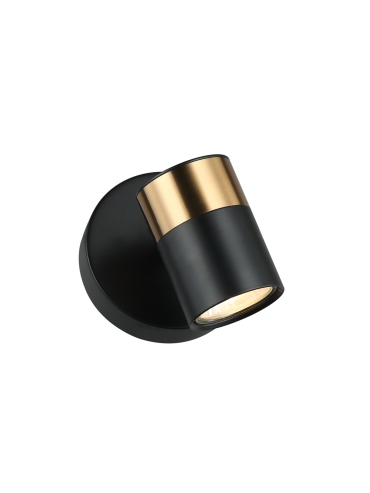 Kinkiet Elice WL-58892-1-BK-BRO