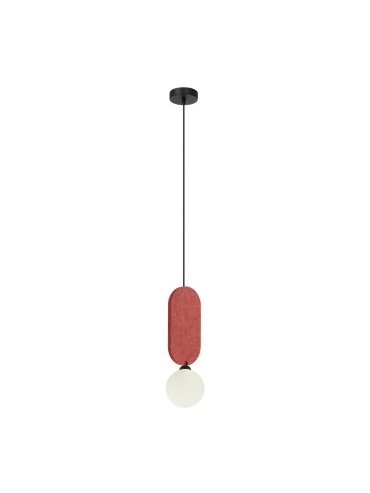Lampa wisząca Lorenzo PND-59815-1-RED
