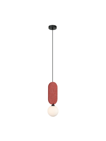 Lampa wisząca Lorenzo PND-59815-1-RED