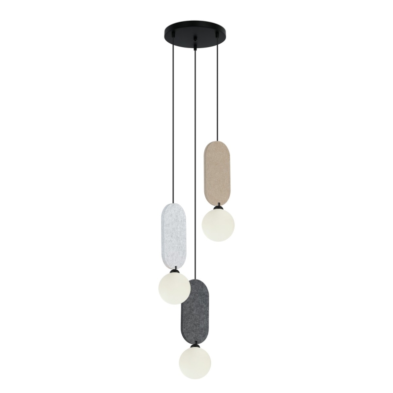Lampa wisząca Lorenzo PND-59815B-3-MLTI