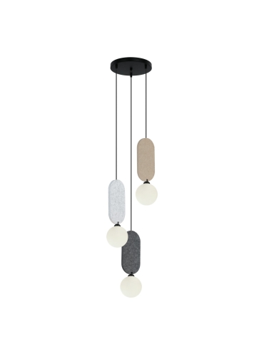 Lampa wisząca Lorenzo PND-59815B-3-MLTI