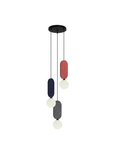 Lampa wisząca Lorenzo PND-59815A-3-MLTI