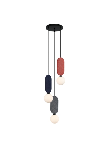 Lampa wisząca Lorenzo PND-59815A-3-MLTI