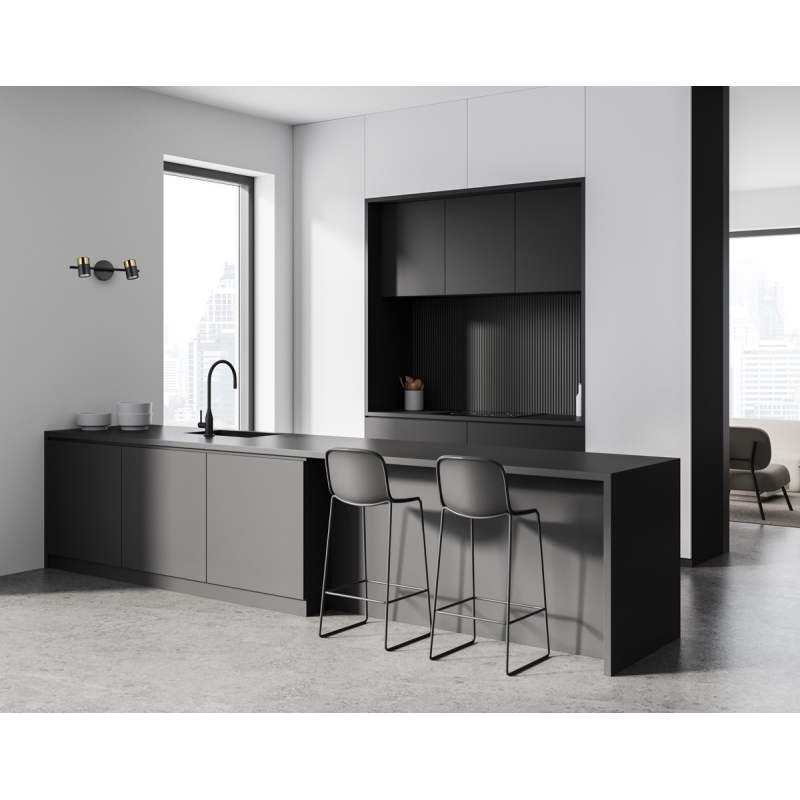 Kinkiet Elice WL-58892-2-BK-BRO