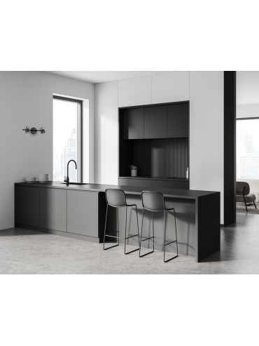 Kinkiet Elice WL-58892-2-BK-BRO
