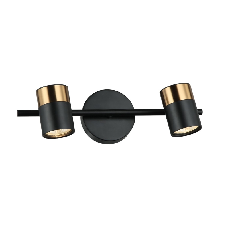 Kinkiet Elice WL-58892-2-BK-BRO